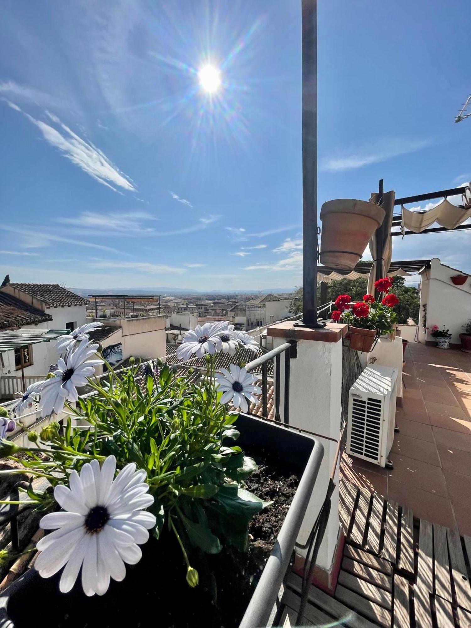 Habitacion Con Bano Y Cocina Privados En Albaicin Granada Exterior foto